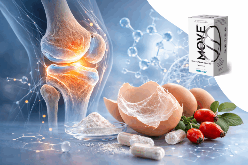 MOVE – jedinečný doplněk pro zdravý a dlouhodobý pohyb a silné klouby