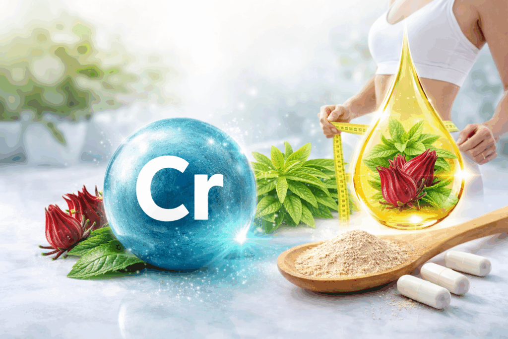 Chrom na hubnutí v kombinaci s Metabolaid®: Účinnější, než si myslíte